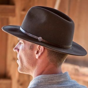 Stetson Cromwell wool crushable hat